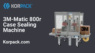 3M Matic 800r Case Sealer from Korpack
