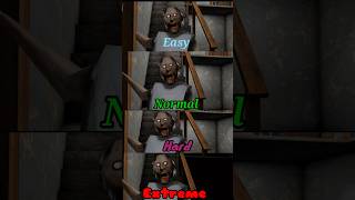 Granny 1 Easy Vs Normal Vs Hard Vs Extreme