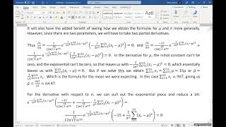 Maximum Likelihood Functions: Part 3