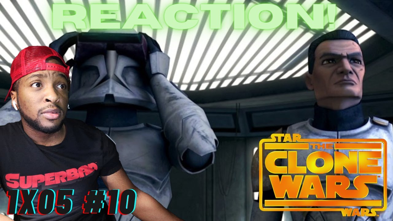 Star Wars: The Clone Wars: 1x05 REACTION - Rookies #10