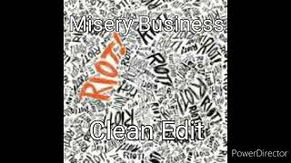 Misery Business by Paramore (Clean Edit)