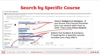How to Search and Select Courses in Banner Web