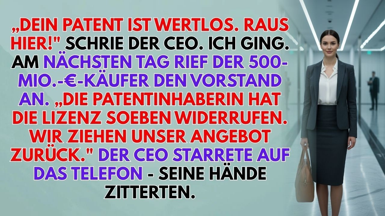 CEO Schrie „Raus!“ – Ich Kippte Seinen 500-Mio.-€-Deal | Corporate Schachmatt