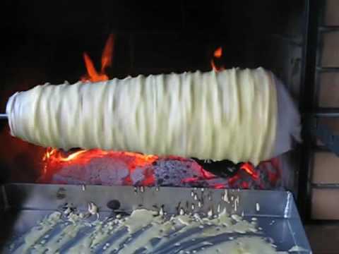 Domowe Wypieki - sękacz pieczony na ogniu