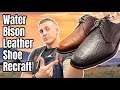 Water Bison Leather Crocket &amp; Jones Shoes - Recraft &amp; Colour Change #Exotic