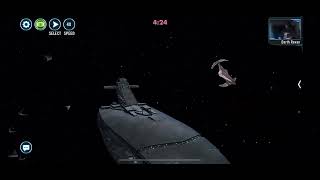[SWGOH] (Fleet) Executor vs Leviathan (1st Reinforcement - Scimitar)