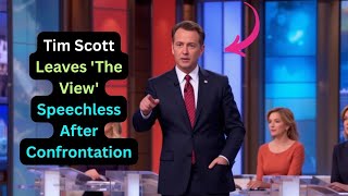 Tim Scott Leaves ‘The View’ Speechless After Heated Confrontation
