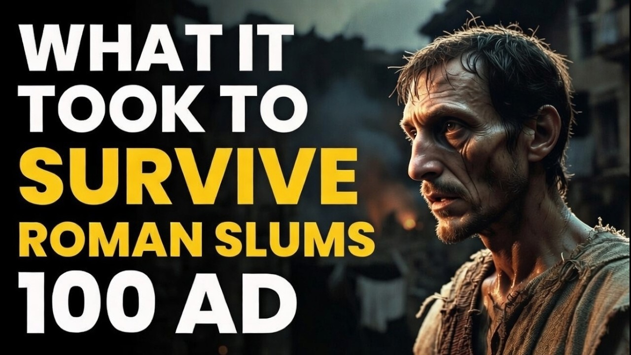What It Took to Survive the Roman Slums — 100 AD