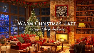 Cozy Christmas Night with Warm Jazz Instrumental Music  Christmas Jazz Relaxing Music for Unwind
