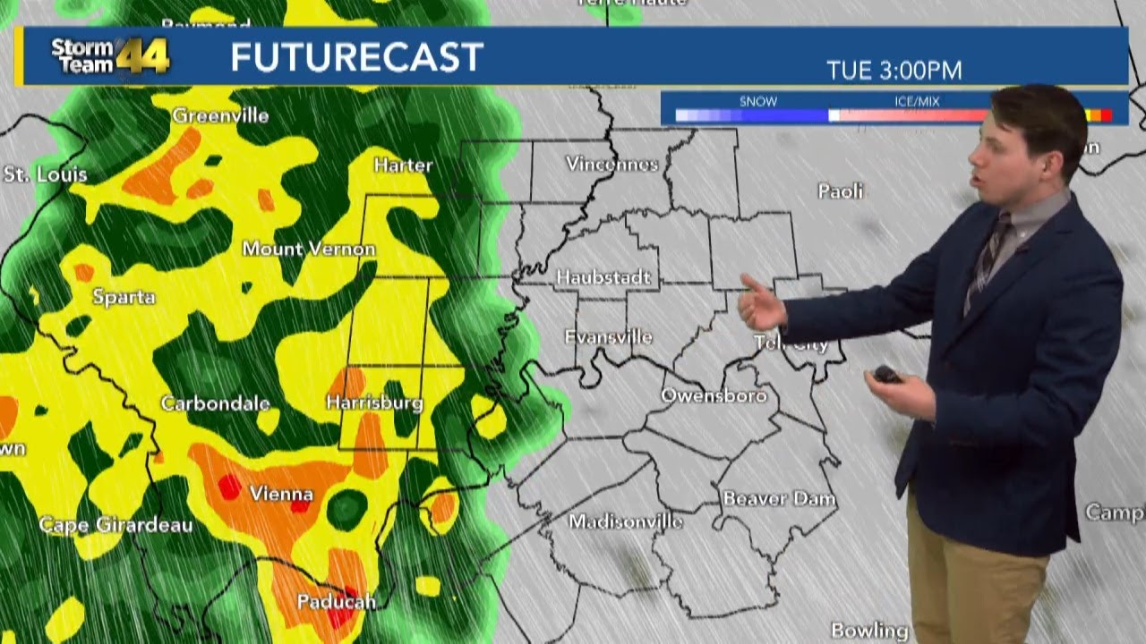 Timing out tomorrow's storms - YouTube