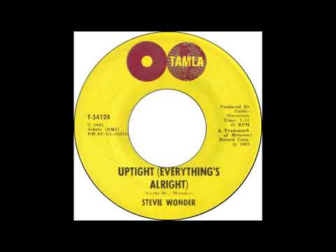 STEVIE WONDER   Uptight (Everything's Alright)  1965   HQ