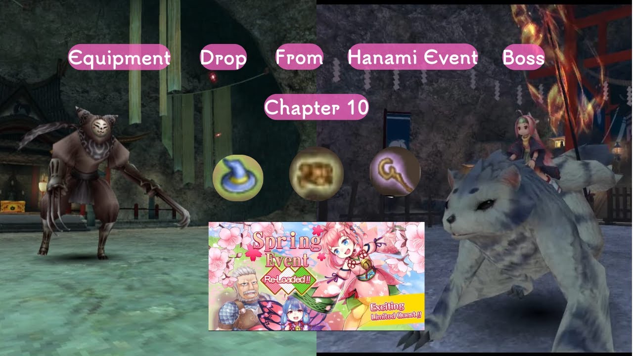 Hanami event boss equipment drops – Part 8 || Hanami Event || Toram Online