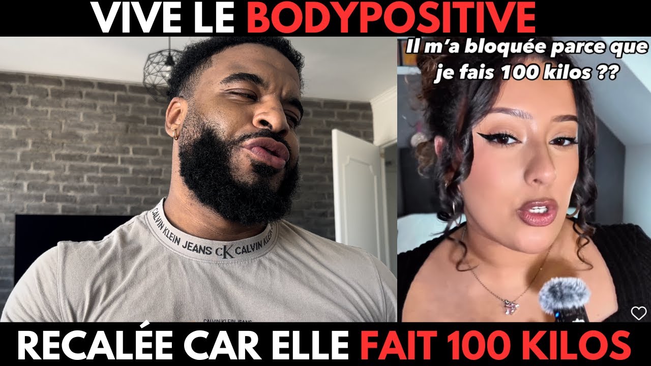 VIVE LE BODYPOSITIVE - 1OO KILOS ET FIÈRE MAIS RECALÉE PAR UN HOMME