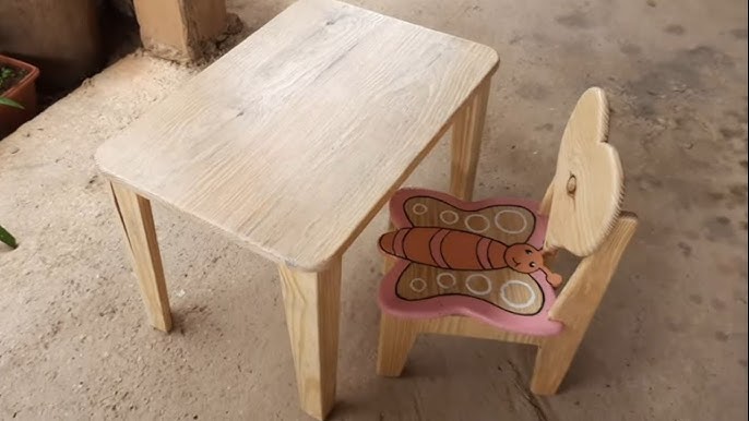 🌸COMO HACER una MESA INFANTIL👌 - DIY MANUALIDADES 