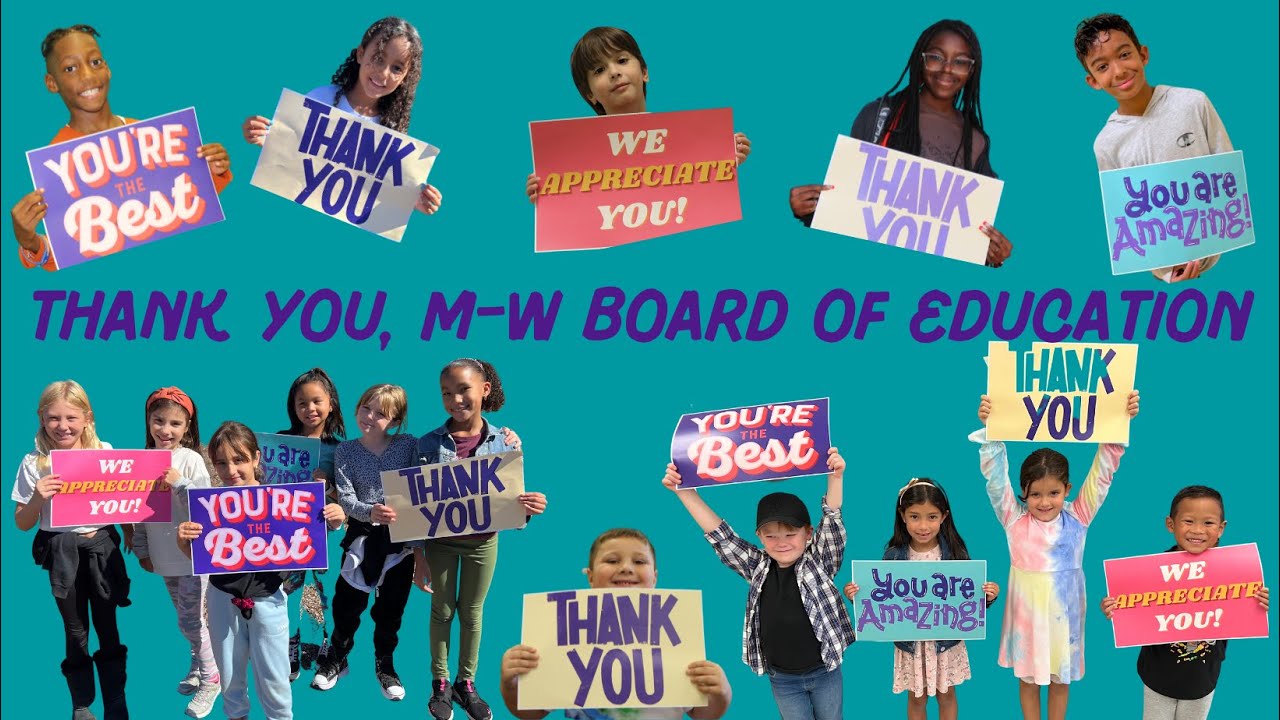 MonroeWoodbury Board of Education Appreciation Week 2022 YouTube
