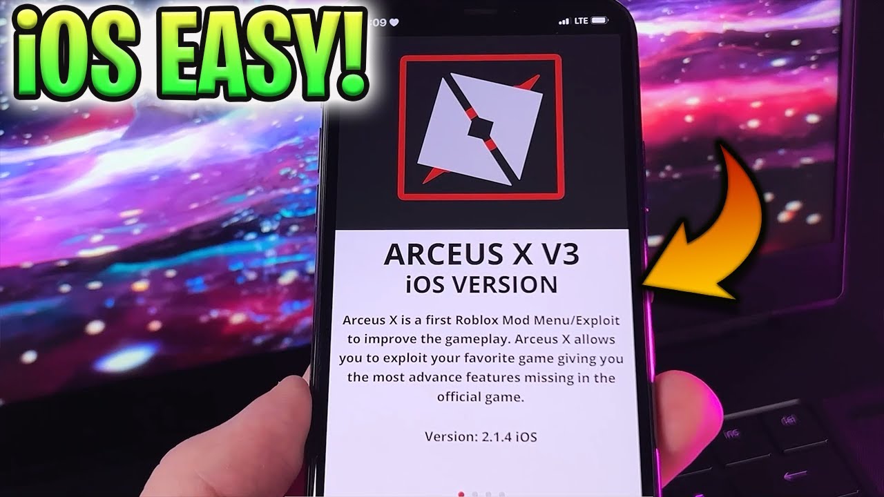 Get Arceus X V3 Mod Menu For Roblox Mobile in 2023 (iOS & iPhone) 