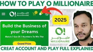 How to play O Millionaire draw | How to buy o Millionaire draw ticket #lottery #OMillionaire #uae screenshot 5
