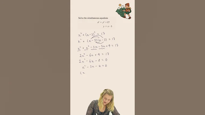 Solving harder simultaneous equations