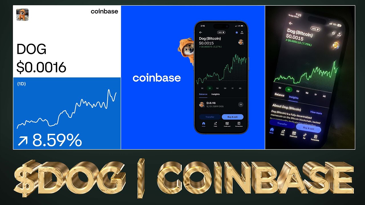 DOG Now on Coinbase (INSANELY BULLISH) 🤯 - YouTube