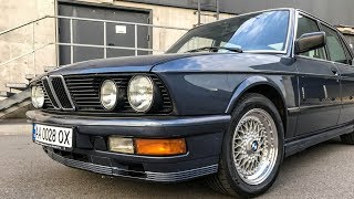 Таких BMW уже не делают: 535i E28 акула в M-пакете