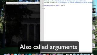 OpenCV installation and making first programme