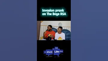 invasion prank on the Boys RSA |maps THOSAGO |king oumar#sayoutuber