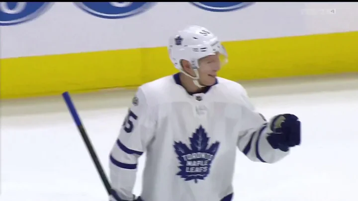 Andreas Borgman 3rd NHL Goal! 12/15/17 (Toronto Ma...