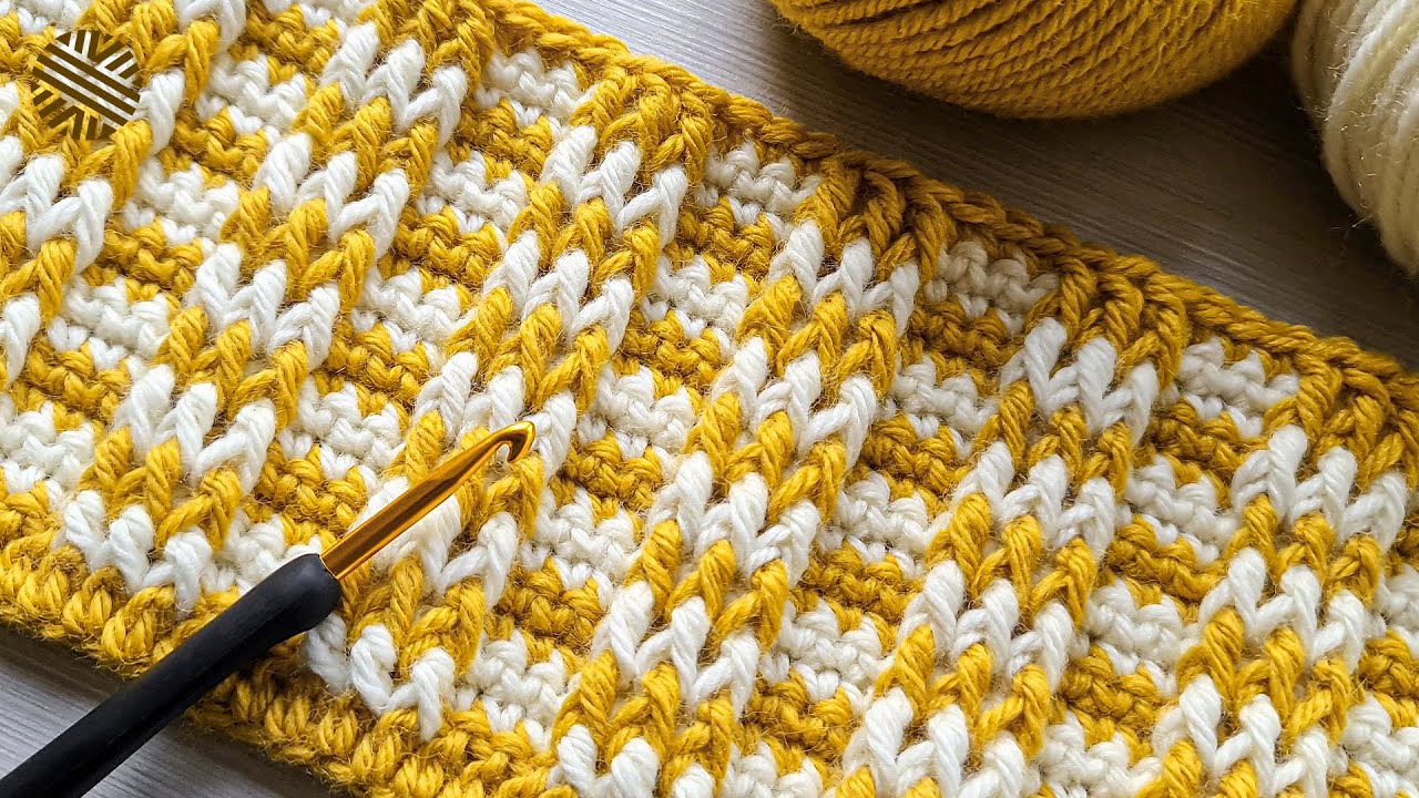 The Most Easy Crochet Pattern for Beginners! 😍 Delicious Crochet Stitch ...