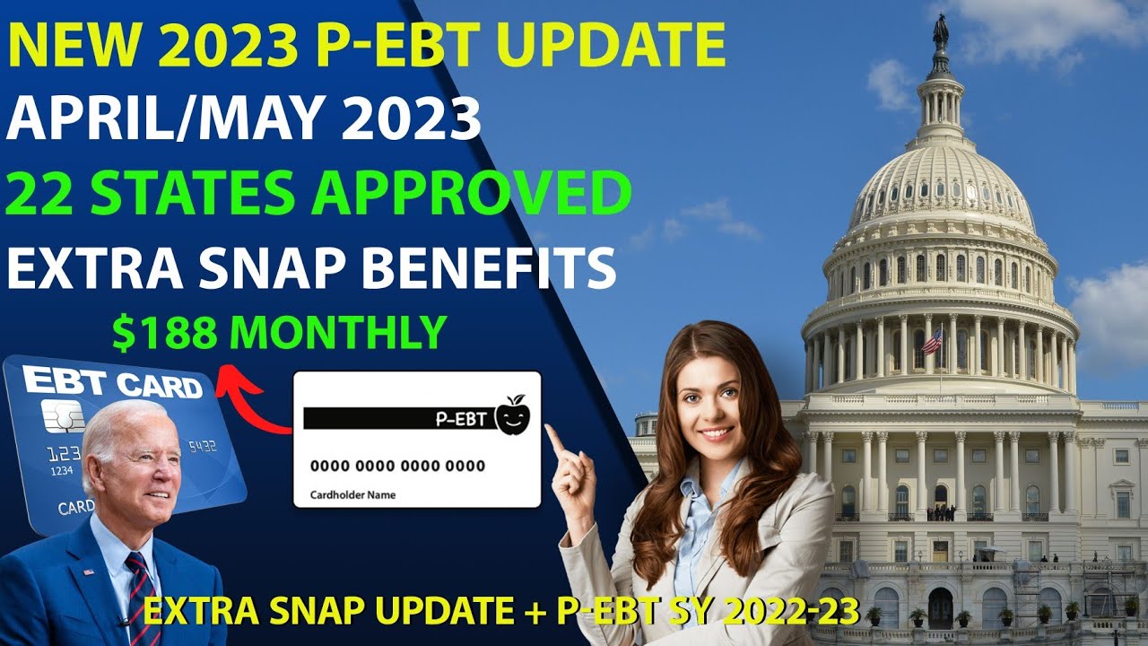 188 Extra Snap Food Stamps (April) Update New 2023 P EBT Benefits