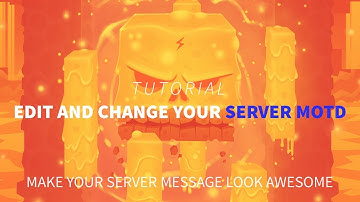 How to Customize, Format and Colour Your Minecraft Server
