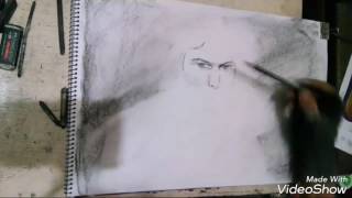 Drawing Superman (Christopher Reeve)
