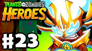 Plants vs. Zombies: Heroes - Gameplay Walkthrough Part 23 - Hot Lava Deadlock! (iOS, Android)