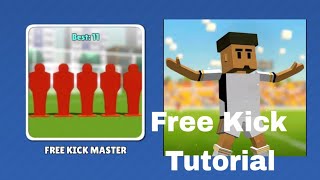 Tutorial - How To Score Free Kick in Mini Soccer Star screenshot 2