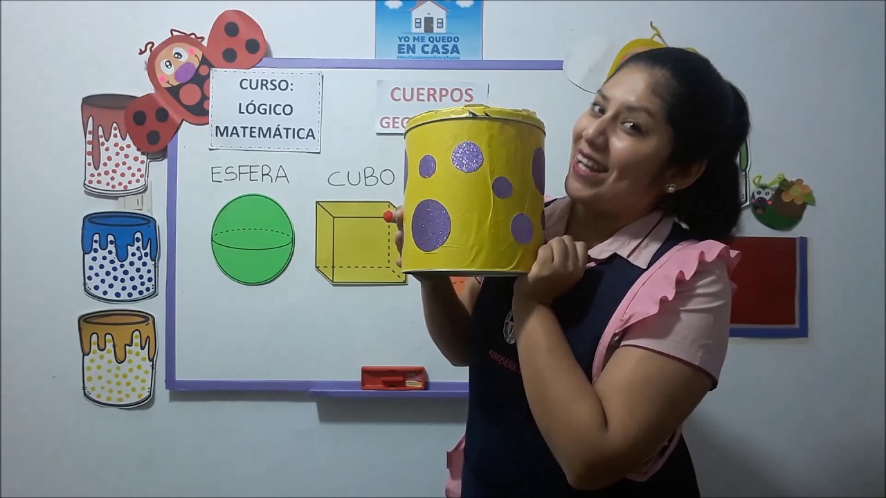 CUERPOS GEOMÉTRICOS, para niños de 5 años