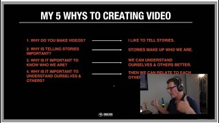 Video distribution and the &#39;WHY&#39; to your message...  #videoproduction #helpcontent