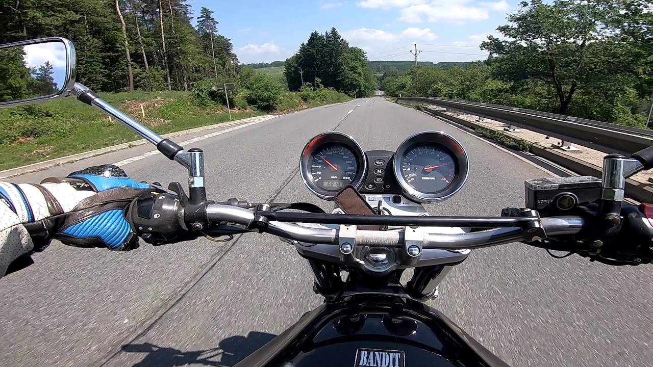 Suzuki GSF 600 Bandit (test GoPro Hero 6 Black) CZ