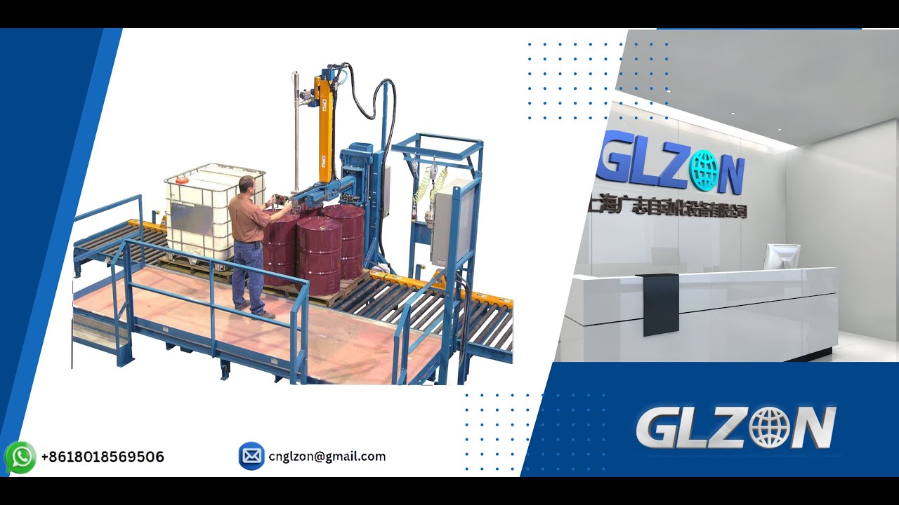 Automatic 200L and 1000L Drum Filling Machine with Single Filling Head and Bulk Filling Capability