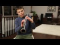 Silent Night tutorial on Bb clarinet (VERY EASY)