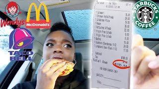 Letting Fast Food EMPLOYEES DECIDE What I eat For 24 HOURS! (FOOD CHALLENGE)