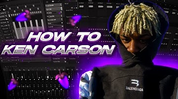 HOW TO MAKE DARK BEATS FOR KEN CARSON (fl studio tutorial)