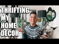 THRIFT SHOP HOME DECOR HAUL | AFFORDABLE GOODWILL FINDS | THRIFTING LUXURY HOME DECOR ON A BUDGET