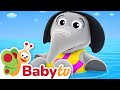 Beach Fun With The Tiny Bunch Baby Butterfly Hippo Friends BabyTV 