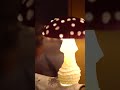 Cozy Cottagecore Mushroom Lamps · Handmade in Germany 🍄 #shorts