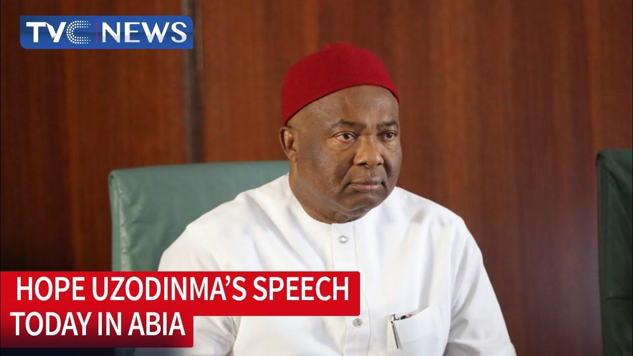 See What Hope Uzodinma Said Today in Abia State [ Watch ]