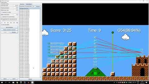 NEAT Algorithm Mario Bros
