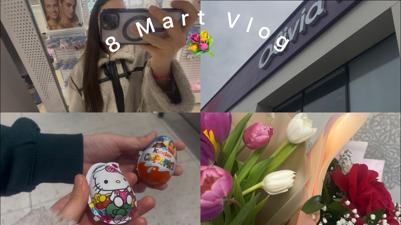 8 Mart Vlog | Olivia Alışverişim, Hədiyyələr.