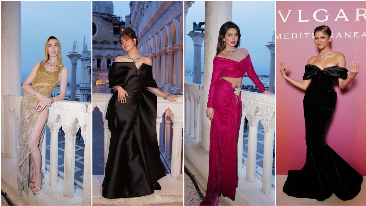 Bulgari unveils star studded campaign featuring Priyanka Chopra, Anne  Hathaway, Zendaya and BLACKPINK's Lisa : Bollywood News - Bollywood Hungama