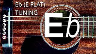 Download lagu E FLAT TUNING (HALF STEP DOWN FROM STANDARD) | GUITAR TUNER