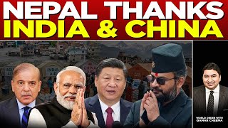 Nepal Thanks India & Chian for Help not Pak: Indians are unhappy over Pak cropper Modi Pic 