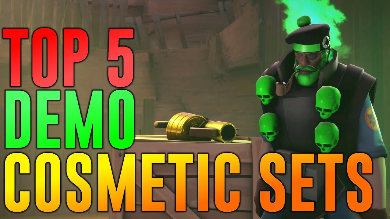 [TF2] TOP 5 DEMO COSMETIC LOADOUTS! YouTube
